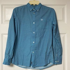 Ariat button long sleeve large 14/16